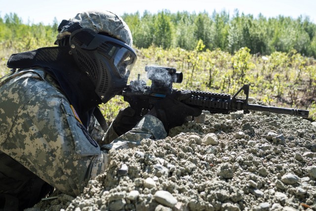 Alaska Army Guard Soldiers on the Move