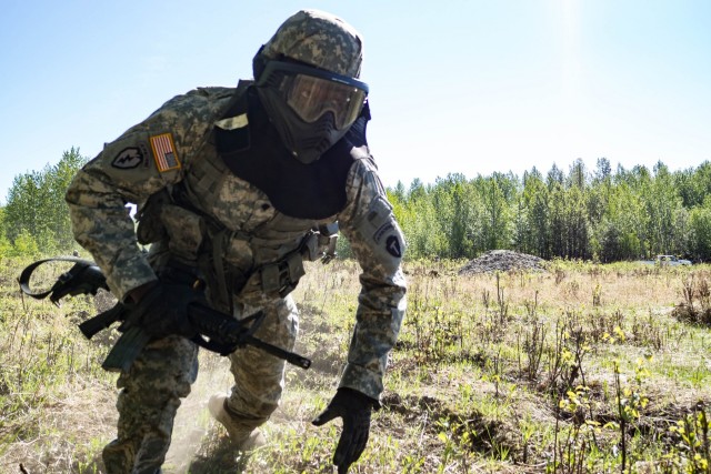 Alaska Army Guard Soldiers on the Move