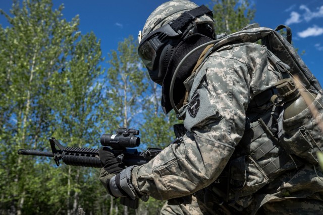 Alaska Army Guard Soldiers on the Move