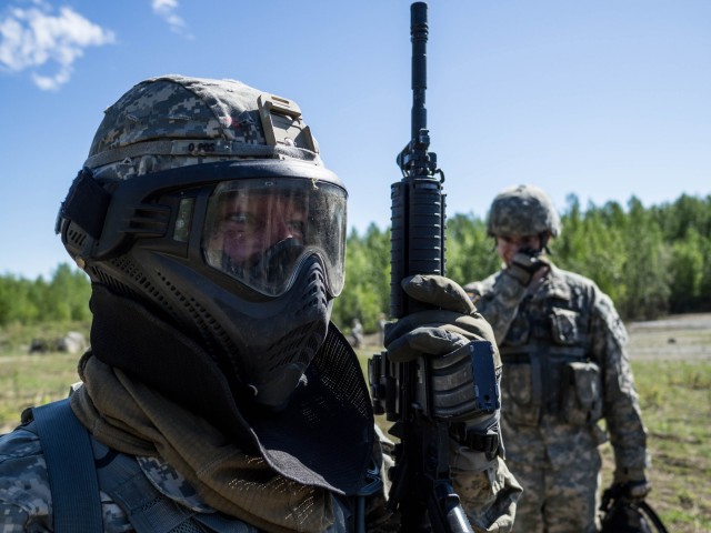 Alaska Army Guard Soldiers on the Move