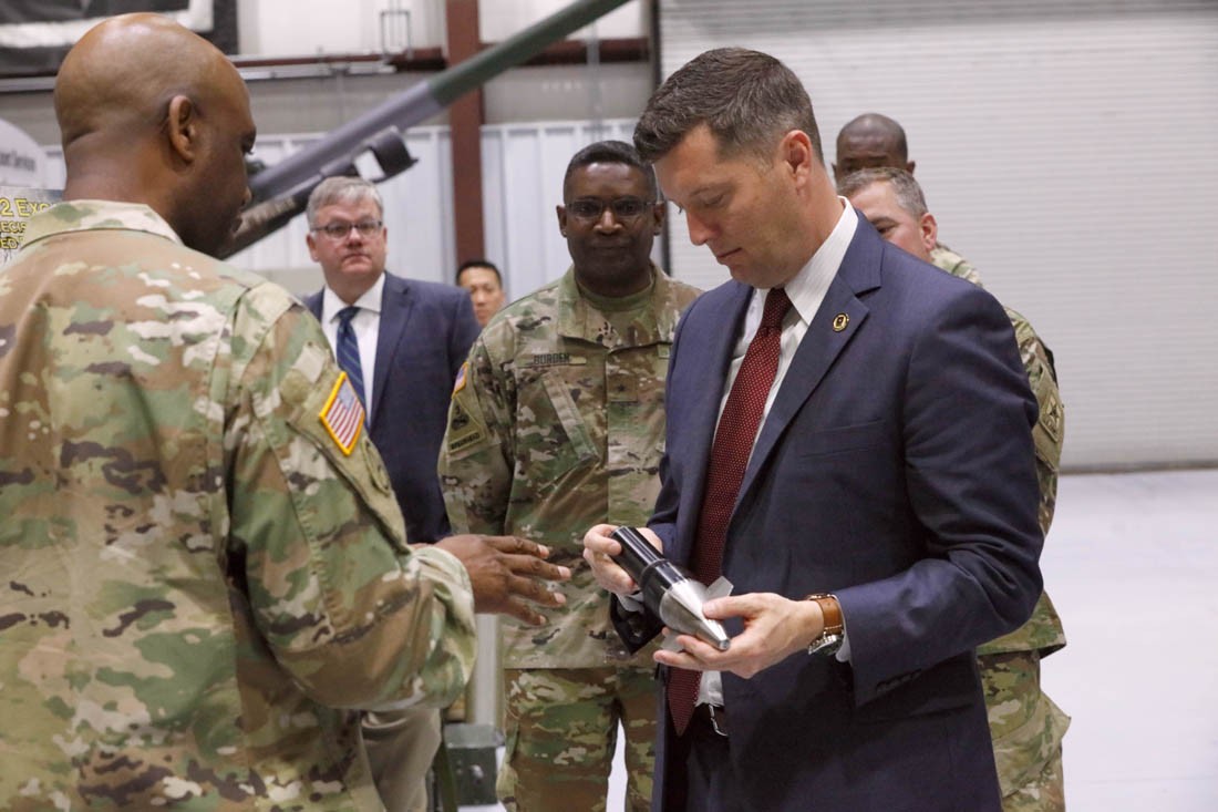 Acting Army Secretary visits Picatinny, just prior to Senate confirming ...