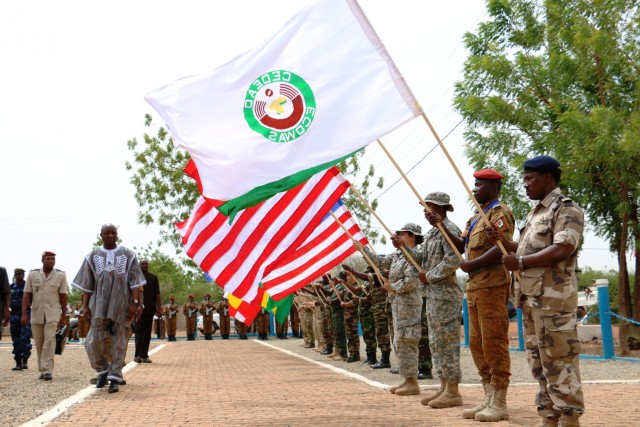 WA16 participants closeout exercise at Camp Zagre