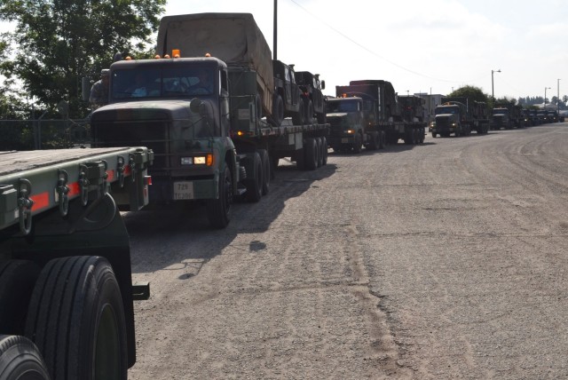 The 729th TC drive Nationwide Move