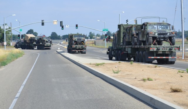 The 729th TC drive Nationwide Move