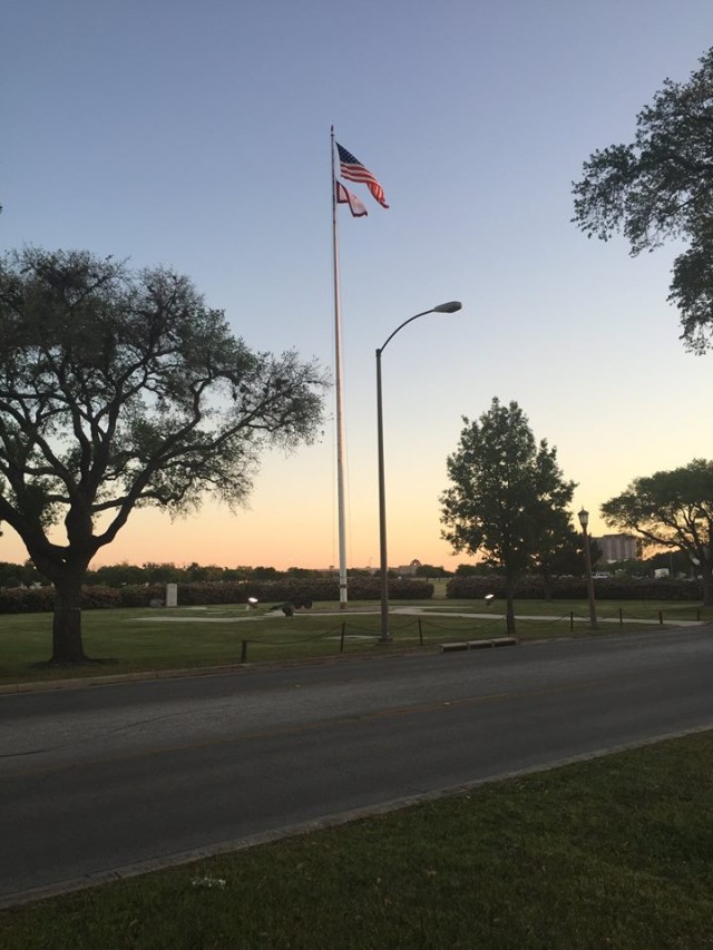 GS Flag on Fort Sam Houston