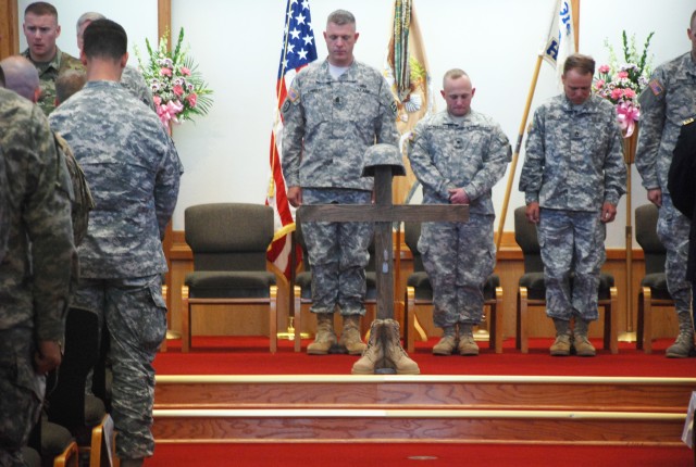 Honored chaplain