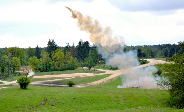 Engineers shoot Gunnery Table XII to prepare for Exercise Anakonda 16