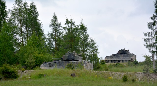 Engineers shoot Gunnery Table XII to prepare for Exercise Anakonda 16