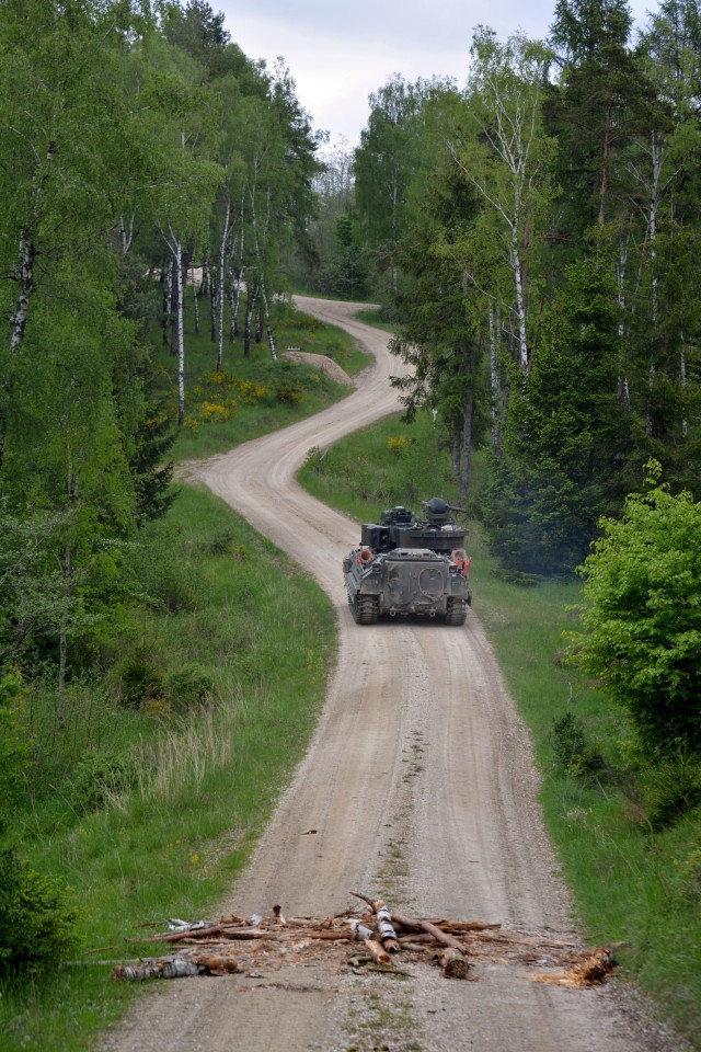 Engineers shoot Gunnery Table XII to prepare for Exercise Anakonda 16
