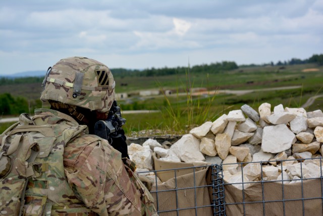 Engineers shoot Gunnery Table XII to prepare for Exercise Anakonda 16