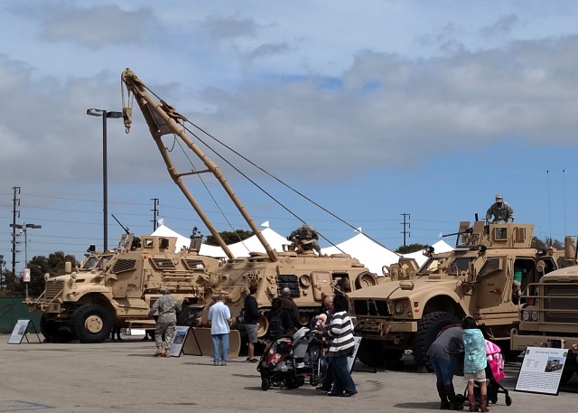 Static Displays at Torrance Armed Forces Days