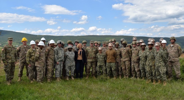 USAREUR Commanding General Visits Novo Selo Training Area