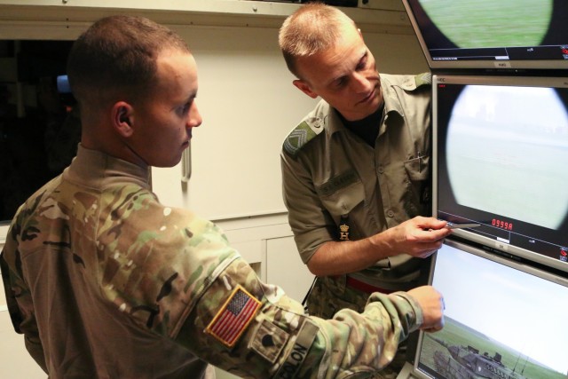 Allies train on Denmark's Tactical Team Training Simulator