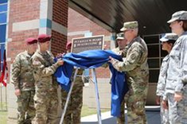 All American Week 2016 dedication ceremony