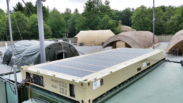 Army, Navy evaluating Danish solar-power system to save money, lives