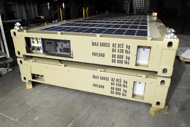 Army, Navy evaluating Danish solar-power system to save money, lives