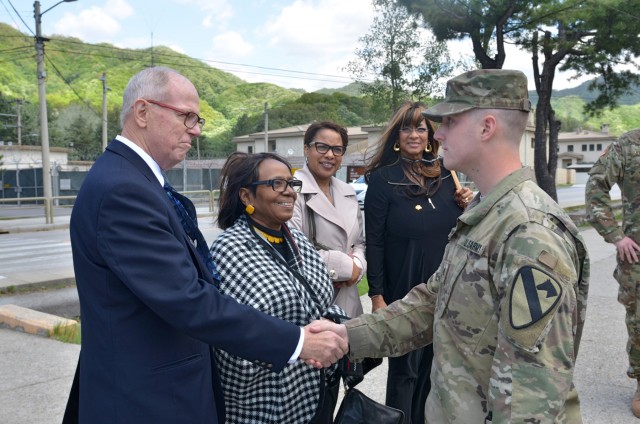 Meeting the mayor