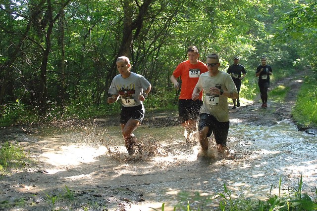 Running a backwards Volkslauf at Fort Leonard Wood