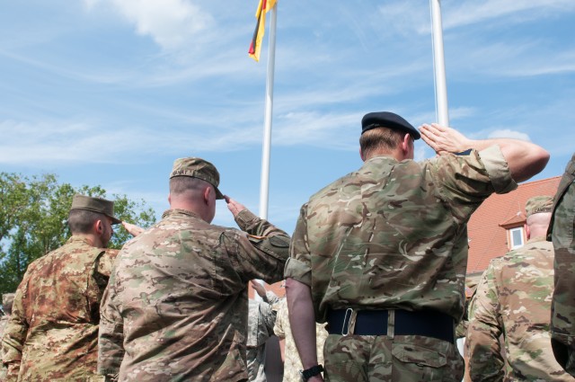 International Soldiers Salute Flag