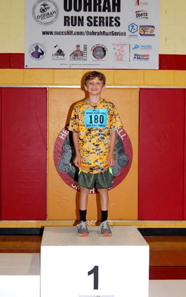 Rain holds off for Iwo Jima 7K on Henderson Hall