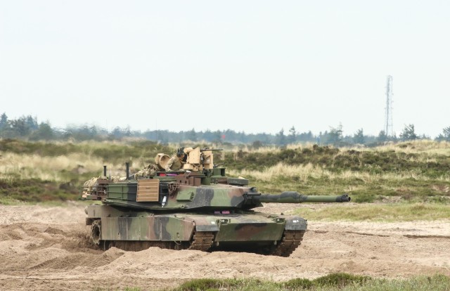 Tank crews battle for top honors in Denmark