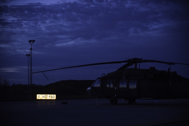 Buffalo Cavalry Troop Flies at Fort Drum