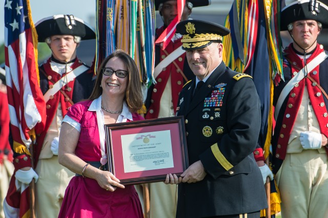 CSA presents Outstanding Civilian Service Awards at Twilight Tattoo