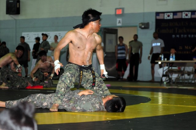 ROK US Army Friendship Combat Taekwondo exhibition