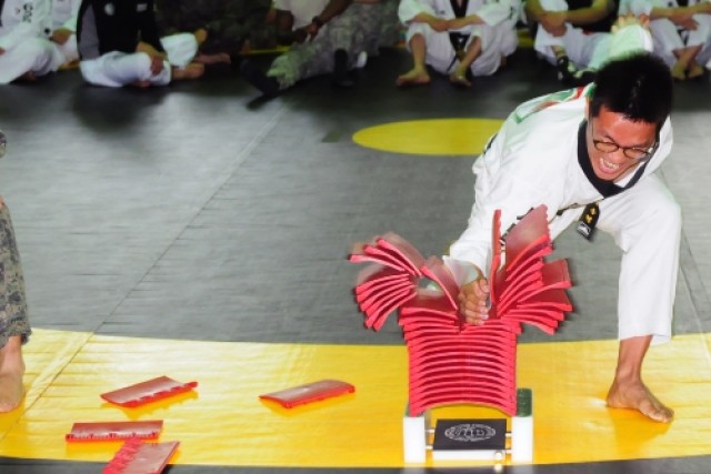 ROK US Army Friendship Combat Taekwondo exhibition