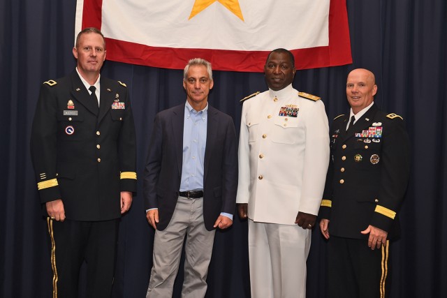 Mayor and military leaders honor Gold Star Families