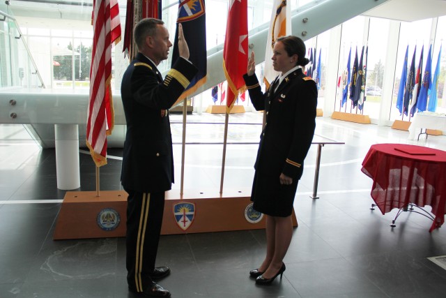 West Point graduate from ATEC becomes a commissioned officer