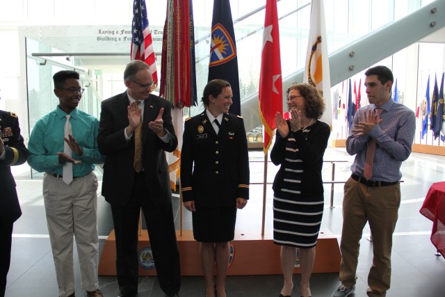 West Point graduate from ATEC becomes a commissioned officer