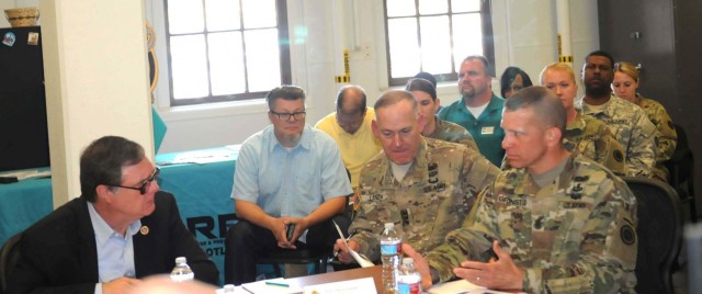 U.S Rep. Denny Heck visits I Corps SHARP Resource Center