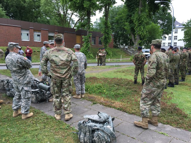 10th AAMDC Soldiers Compete in Norwegian Road March