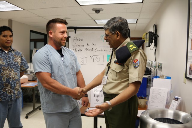 SIMS center hosts Bangladesh military leader as part of larger TAMC tour