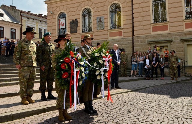 Exercise Dragoon Ride Arrives in Tarnow, Poland
