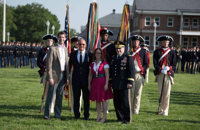 Milley salutes two 'outstanding' civilians at Twilight Tattoo