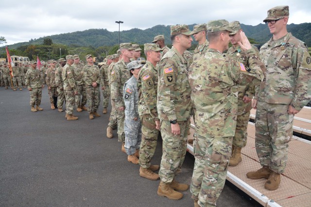 Warrior Brigade Leaders praises Soldiers for Hard Work