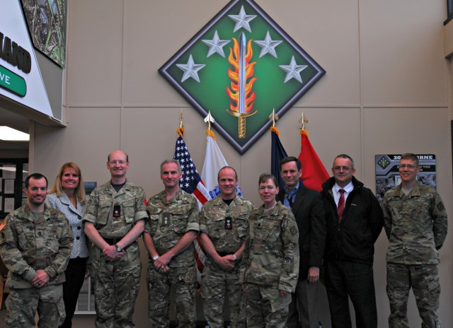 British CBRN force visits 20th CBRNE Command