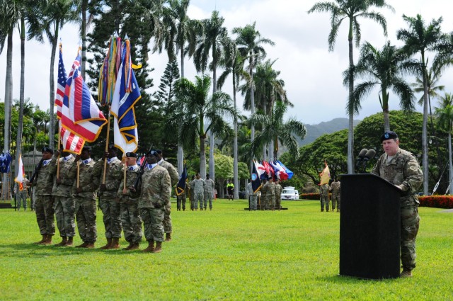 USARPAC Welcomes Maj. Gen. O'Neil to "One Team" Ohana
