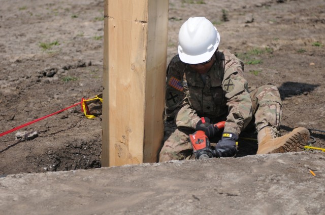 166th Engineering Company, Alabama Army National Guard Makes Large Construction Strides in Romania