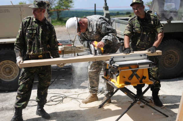 166th Engineering Company, Alabama Army National Guard Makes Large Construction Strides in Romania