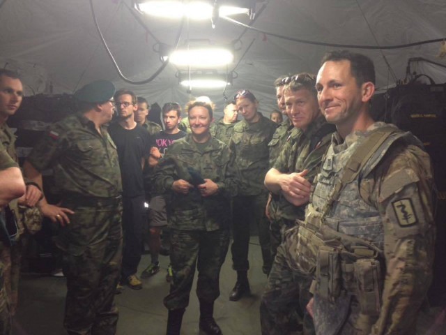 "Viper Medics" Meet with Polish and U.K. Partners in preparation for Airborne Jump