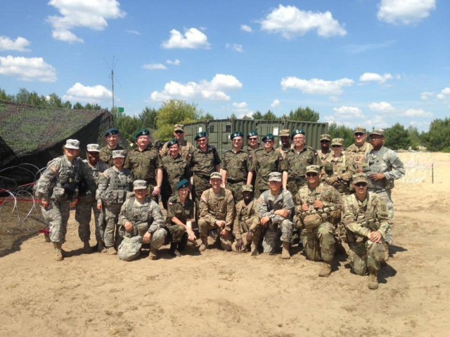 "Viper Medics" Meet with Polish and U.K. Partners in preparation for Airborne Jump