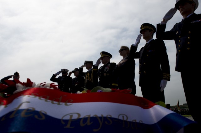 Utah Beach memorial ceremony