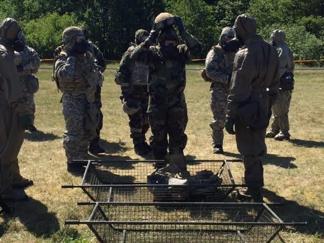 Multinational CBRN training increases NATO interoperability