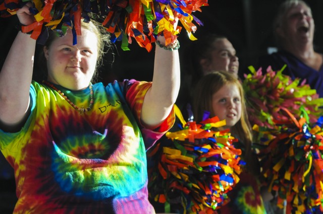 Special Olympics athletes compete in the heat
