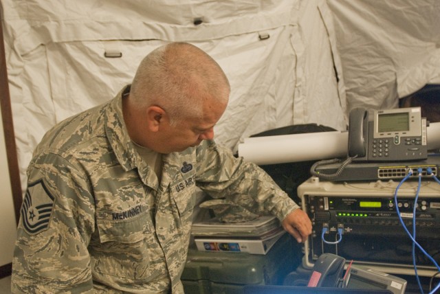 Joint Force Communication during multicomponent training event