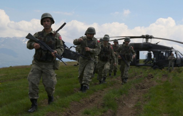 Multinational aviators exercise internal abilities in Kosovo