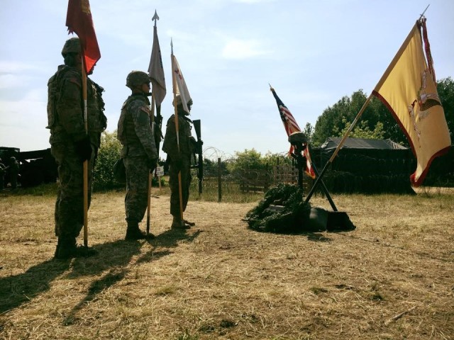 LSA Warhammer Holds Memorial Day Ceremony during Anakonda